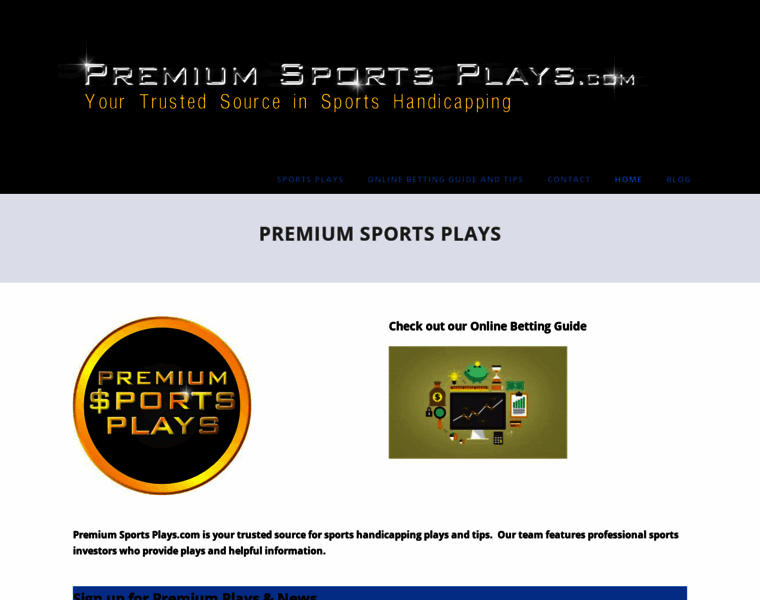 Premiumsportsplays.com thumbnail