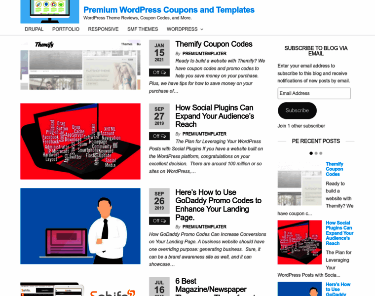 Premiumtemplate.org thumbnail