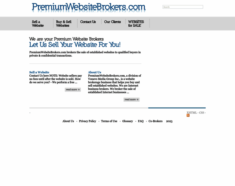Premiumwebsitebrokers.com thumbnail