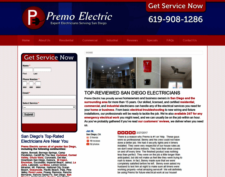 Premoelectric.com thumbnail