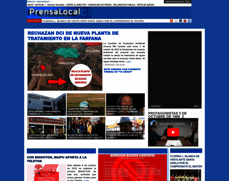 Prensalocal.cl thumbnail