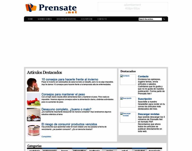 Prensate.net thumbnail