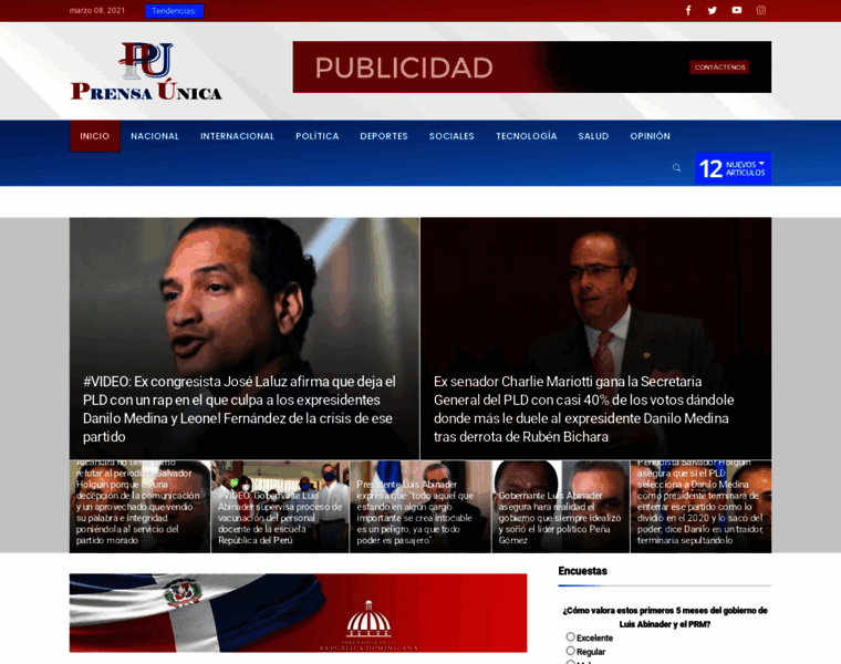 Prensaunica.com thumbnail