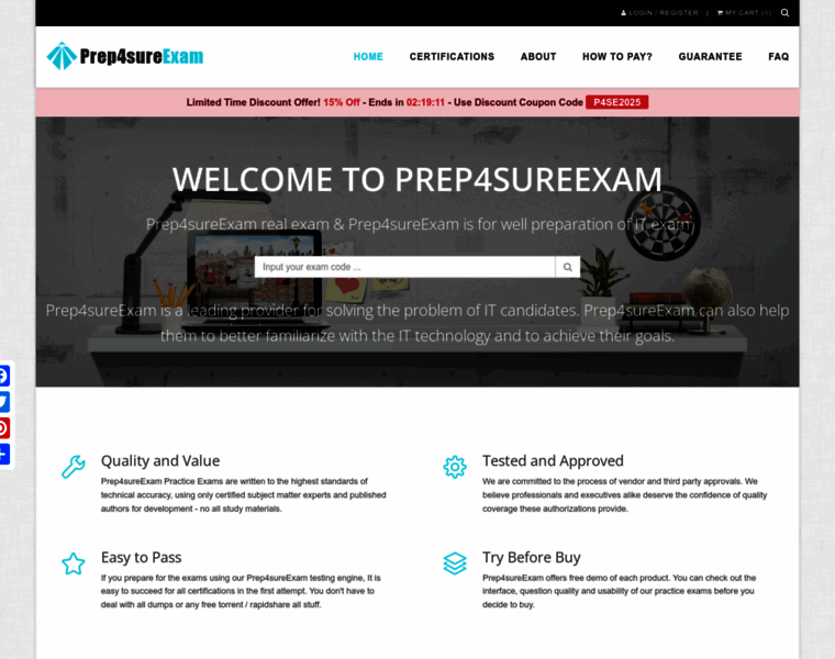 Prep4sureexam.com thumbnail
