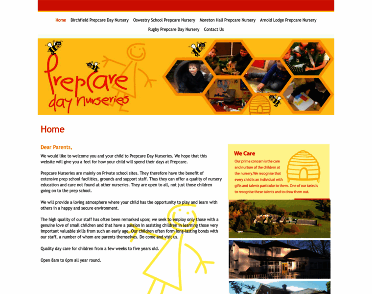 Prepcaredaynurseries.co.uk thumbnail