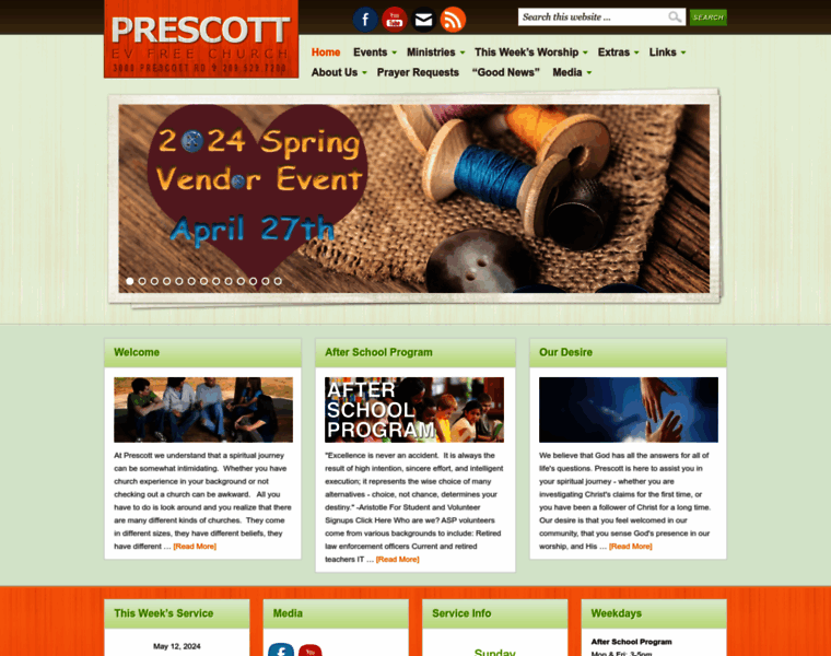 Prescottefc.com thumbnail