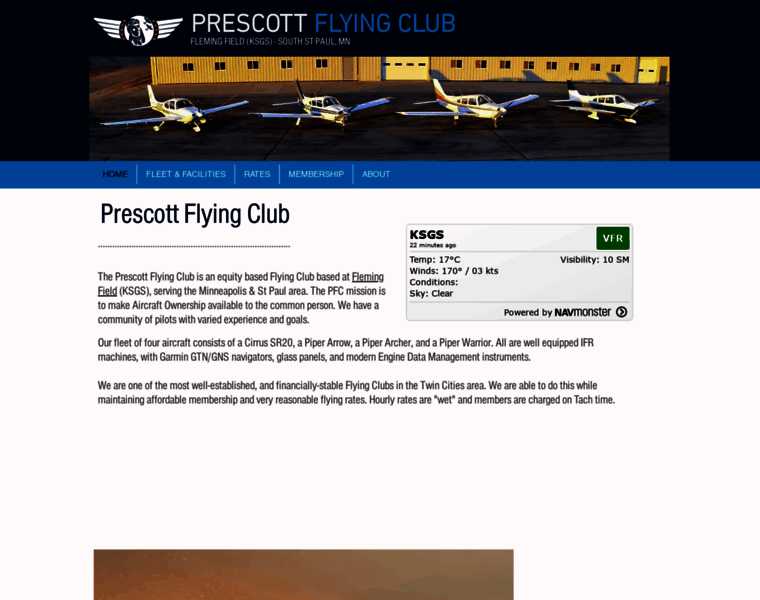 Prescottflyingclub.org thumbnail