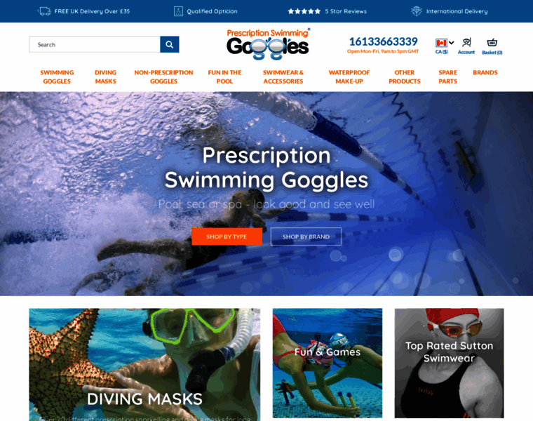 Prescription-swimming-goggles.ca thumbnail