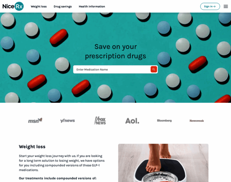 Prescriptioncare.com thumbnail