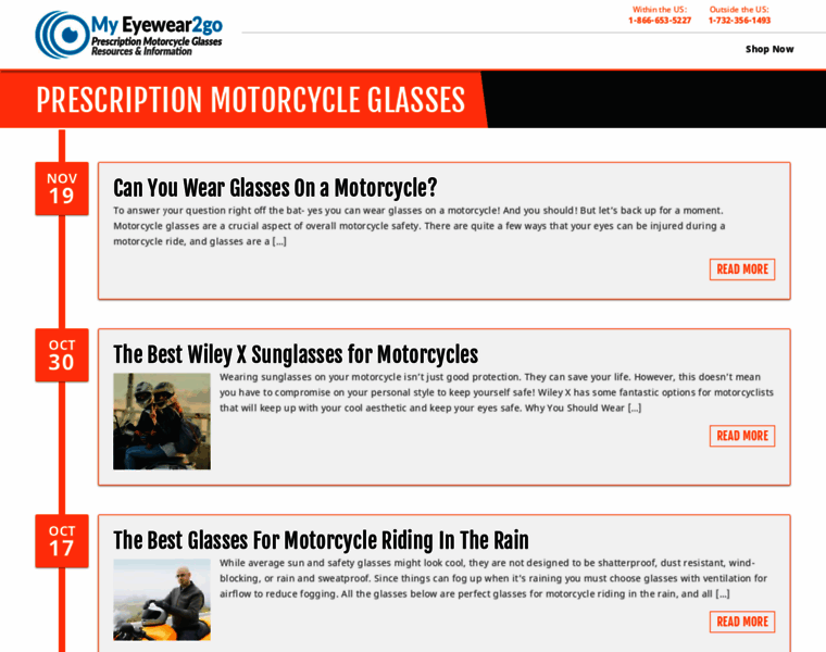 Prescriptionmotorcycleglasses.com thumbnail