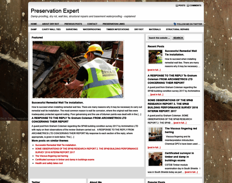 Preservationexpert.co.uk thumbnail
