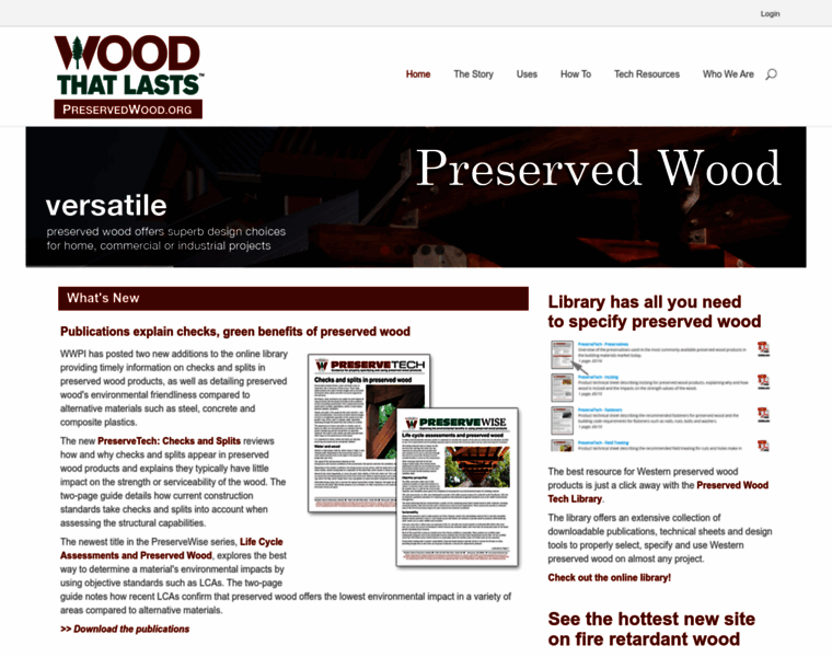 Preservedwood.org thumbnail
