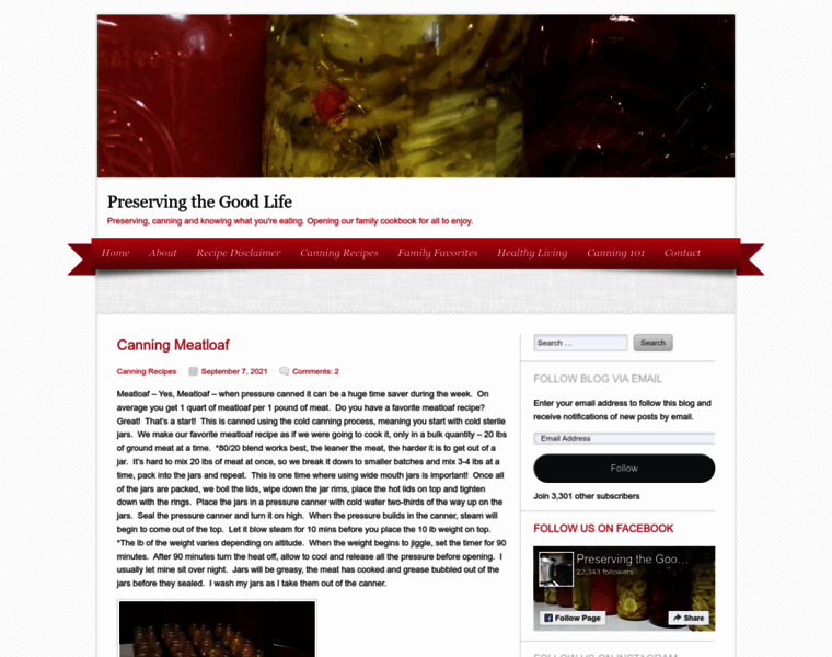Preservingthegoodlife.com thumbnail Preservingthegoodlife.com thumbnail