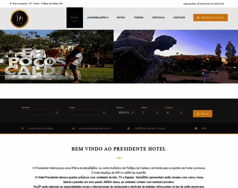 Presidentehotel.com.br thumbnail