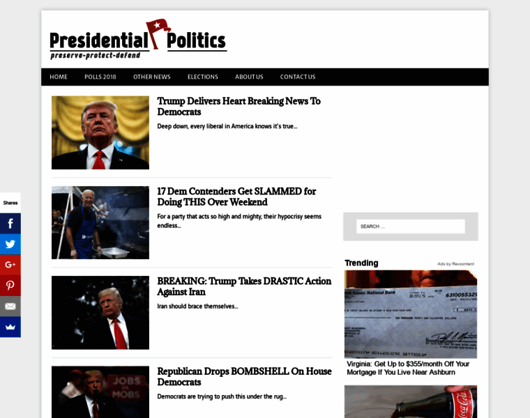 Presidentialpolitics.com thumbnail