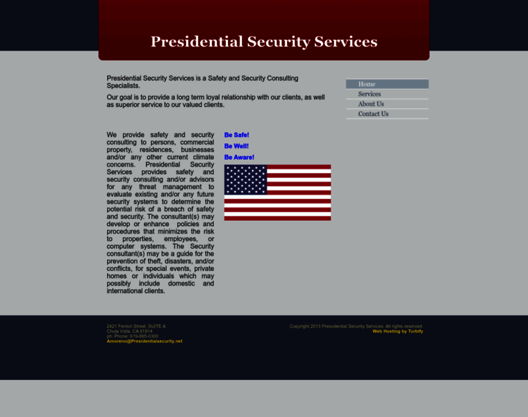 Presidentialsecurity.net thumbnail