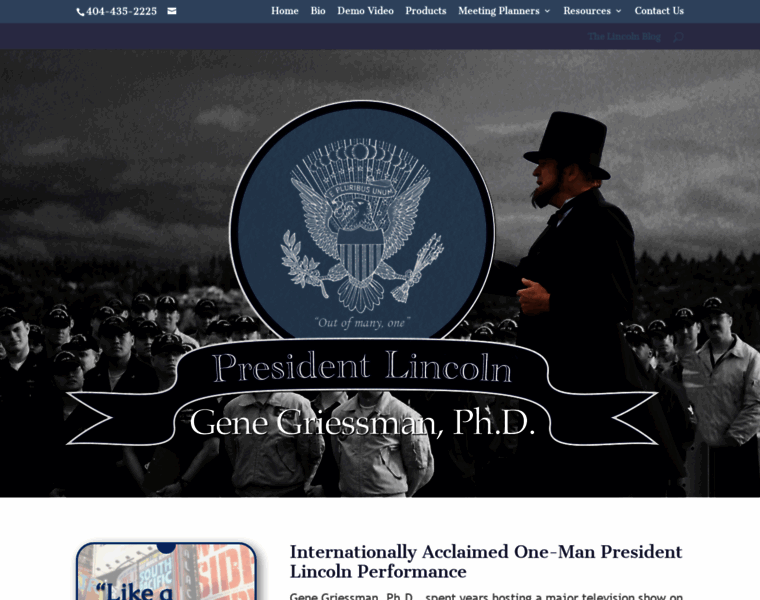 Presidentlincoln.com thumbnail