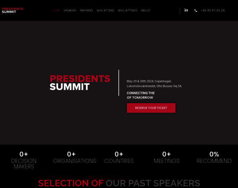Presidents-summit.com thumbnail