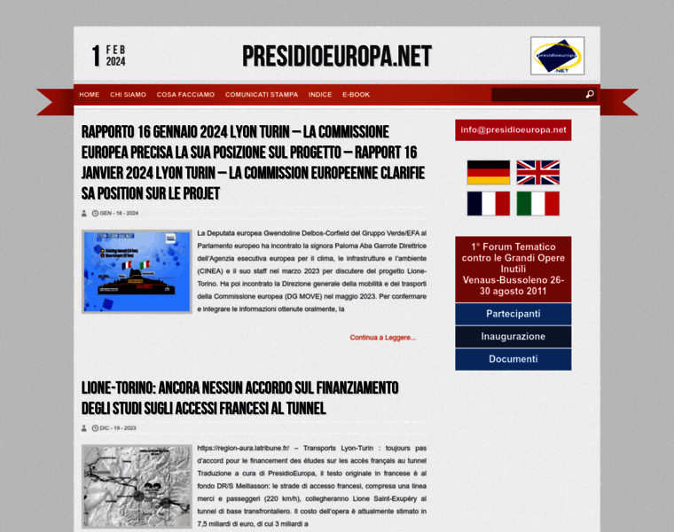 Presidioeuropa.net thumbnail