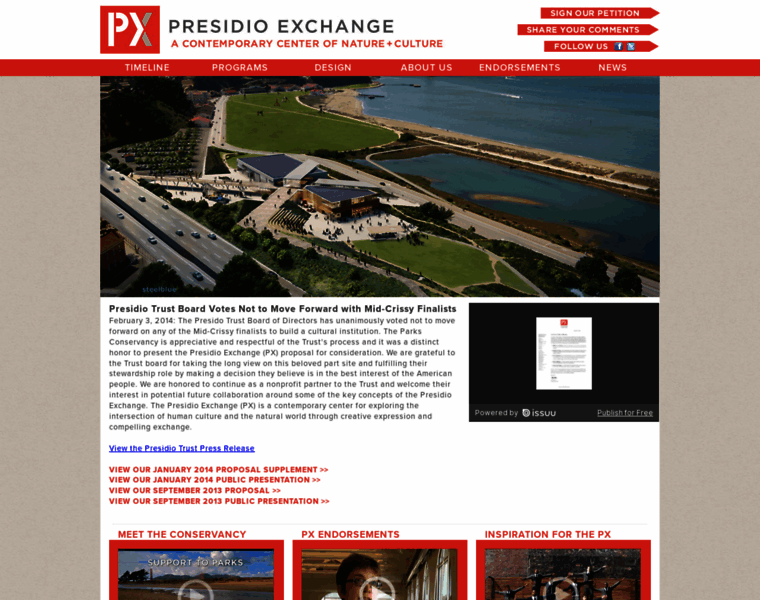 Presidioexchange.org thumbnail