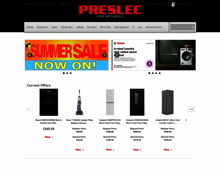 Preslec.co.uk thumbnail