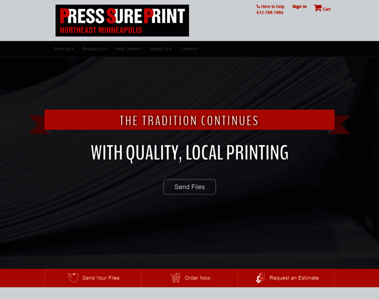 Press-sure-print.secureprintorder.com thumbnail