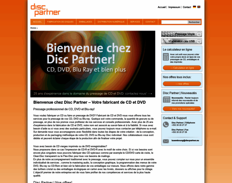 Pressage-cd-dvd.fr thumbnail
