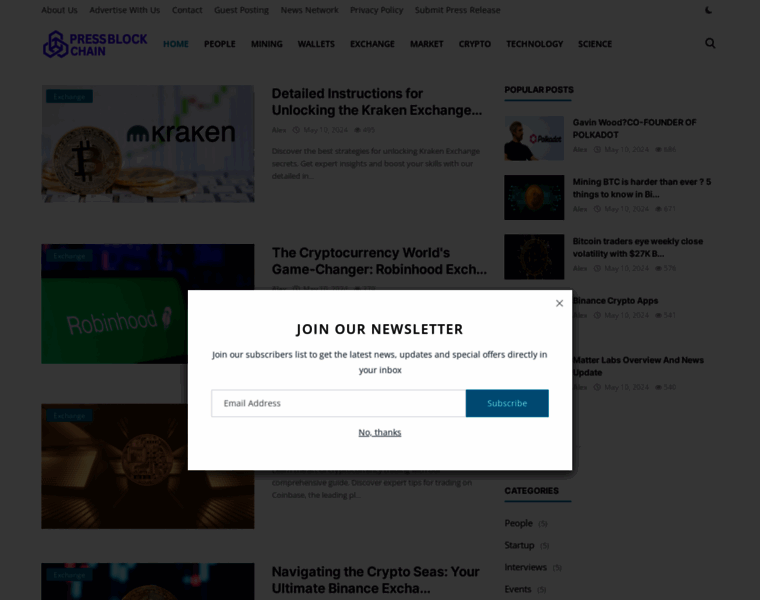 Pressblockchain.com thumbnail Pressblockchain.com thumbnail