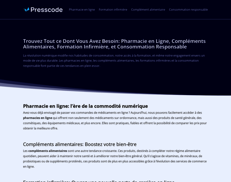 Presscode.fr thumbnail