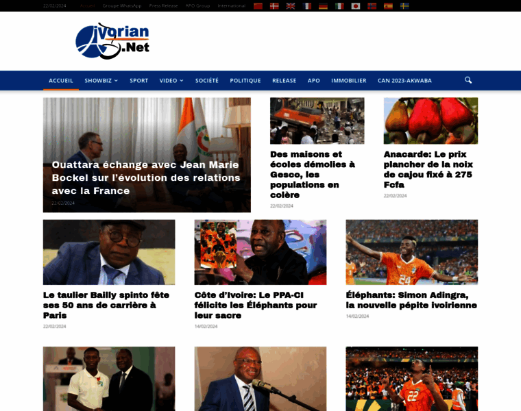 Presse.ivorian.net thumbnail