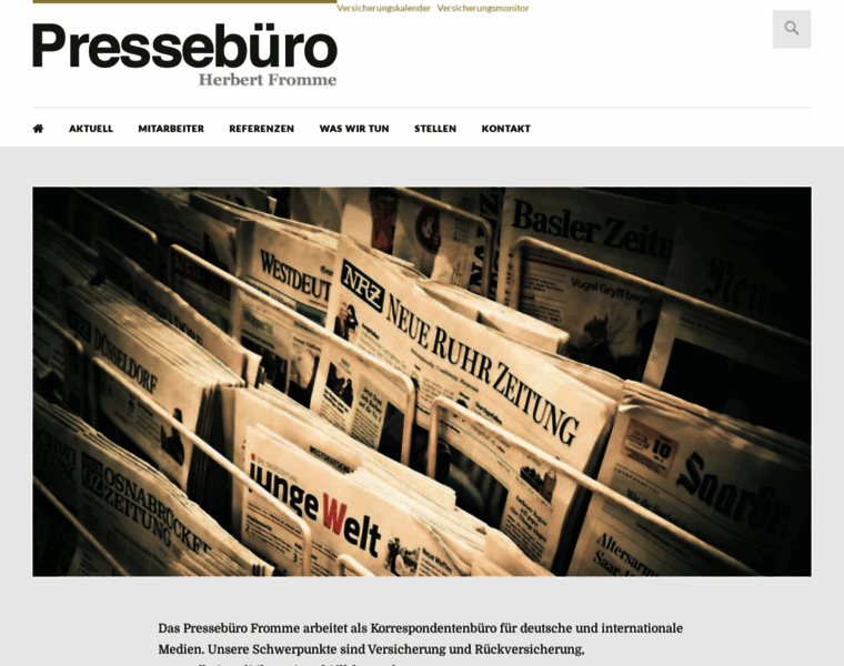 Pressebuero-fromme.de thumbnail