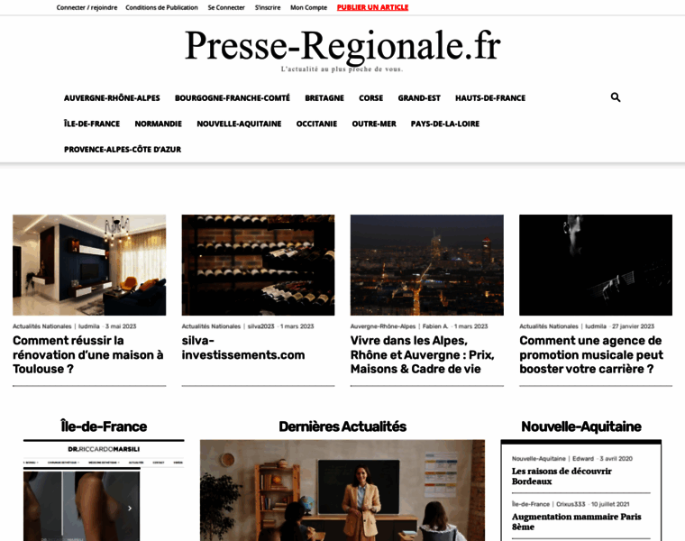 Presseregionale.fr thumbnail