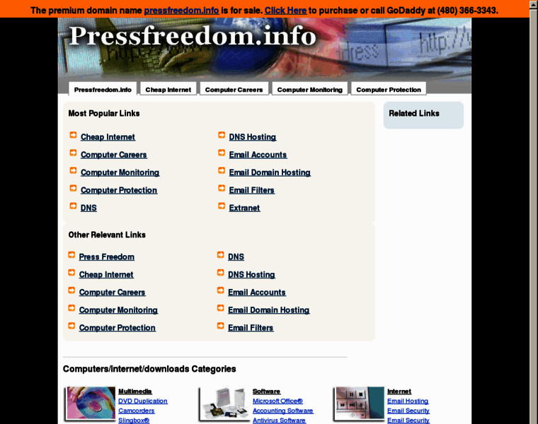 Pressfreedom.info thumbnail