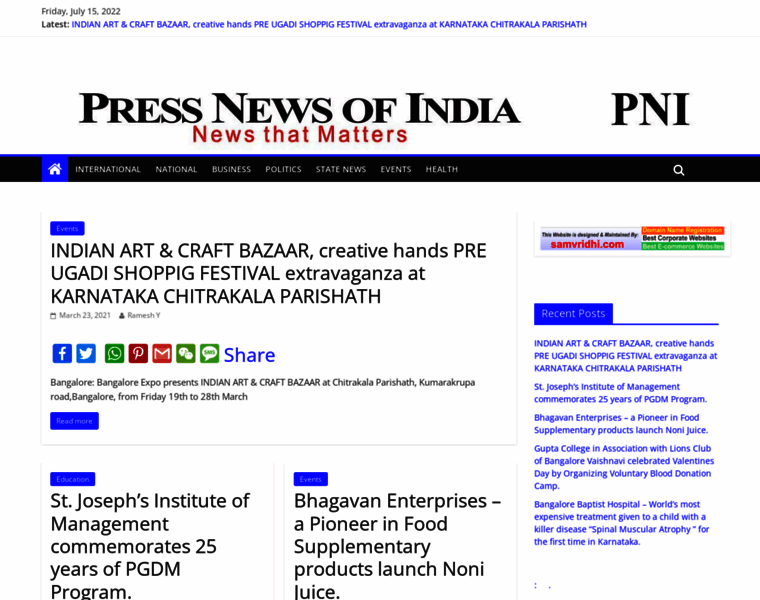 Pressnewsofindia.com thumbnail