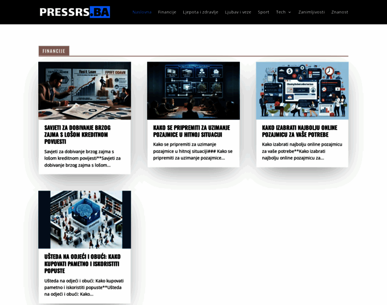 Pressrs.ba thumbnail