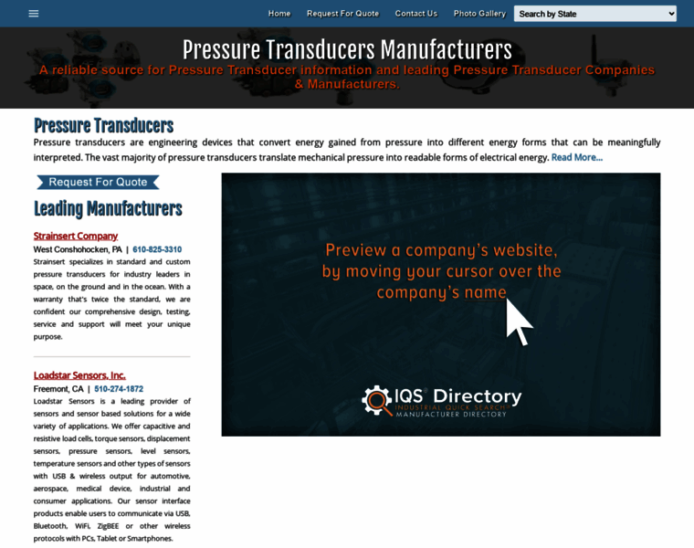 Pressure-transducers.net thumbnail