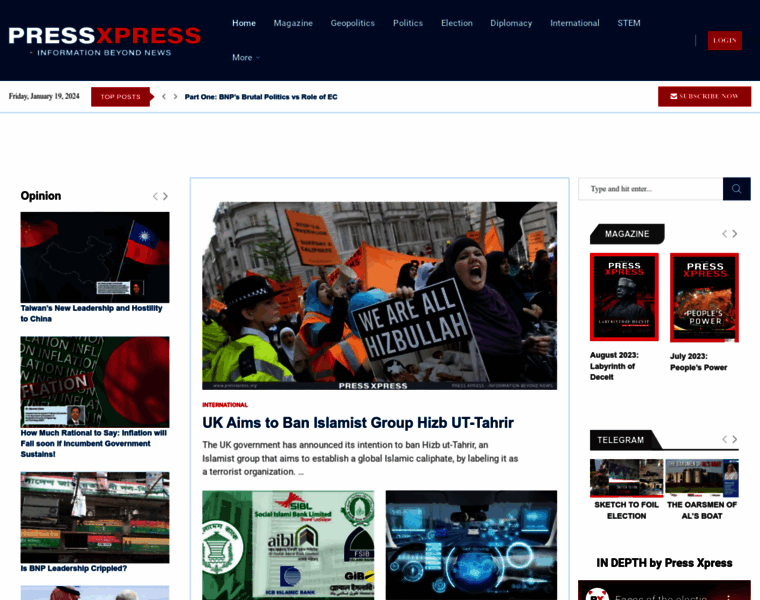 Pressxpress.org thumbnail
