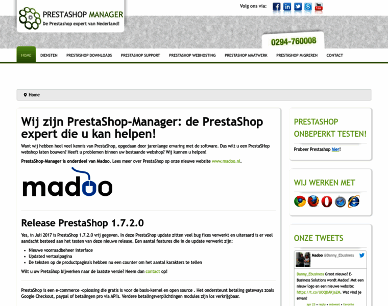 Prestashop-manager.nl thumbnail