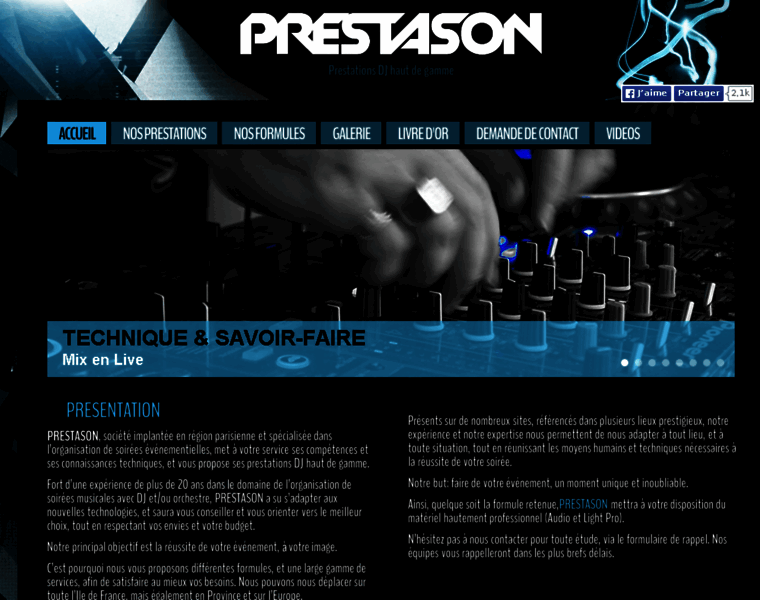 Prestason.net thumbnail