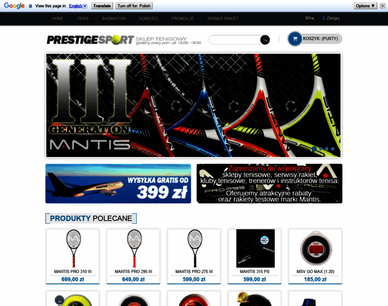Prestige-sport.pl thumbnail