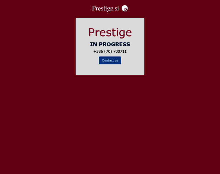 Prestige.si thumbnail
