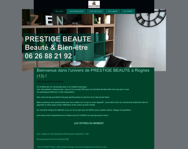 Prestigebeaute.fr thumbnail