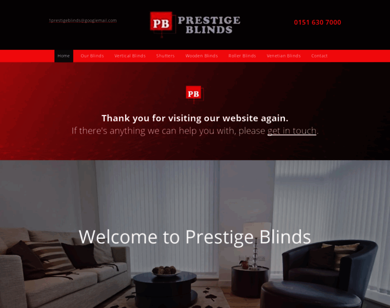 Prestigeblindswirral.co.uk thumbnail