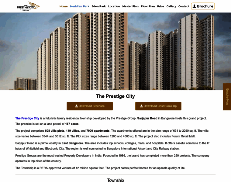 Prestigecity.gen.in thumbnail Prestigecity.gen.in thumbnail