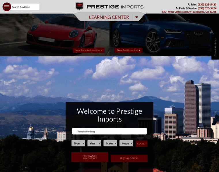 Prestigeimports.net thumbnail