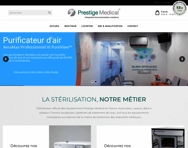 Prestigemedical.fr thumbnail
