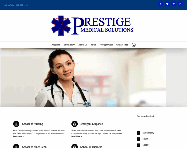 Prestigemedical.org thumbnail