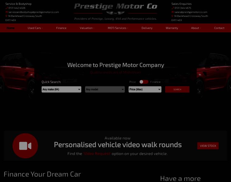Prestigemotorco.com thumbnail