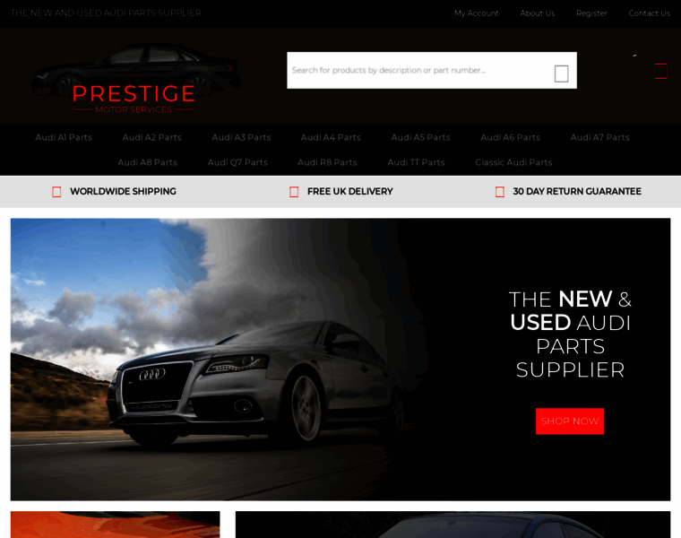 Prestigemotorservices.co.uk thumbnail
