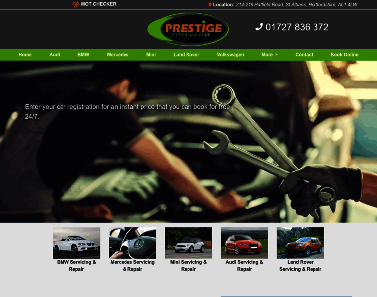 Prestigeperformance.co.uk thumbnail